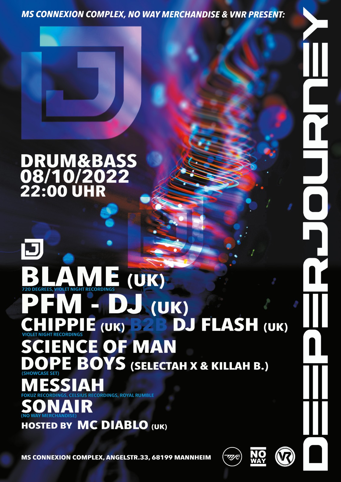 DEEPER JOURNEY —> DRUM N BASS MS Connexion Complex Mannheim